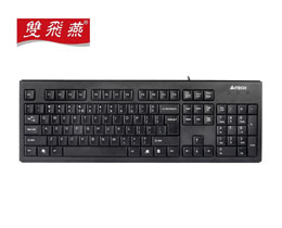 双飞燕（A4TECH) WK-100 有线键盘 电脑键盘 笔记本键盘