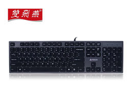 双飞燕（A4TECH) WK-300 有线键盘 电脑键盘 笔记本键盘