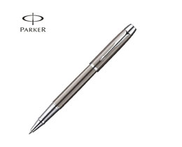 派克（PARKER） IM 金属灰白夹宝珠笔/签字笔